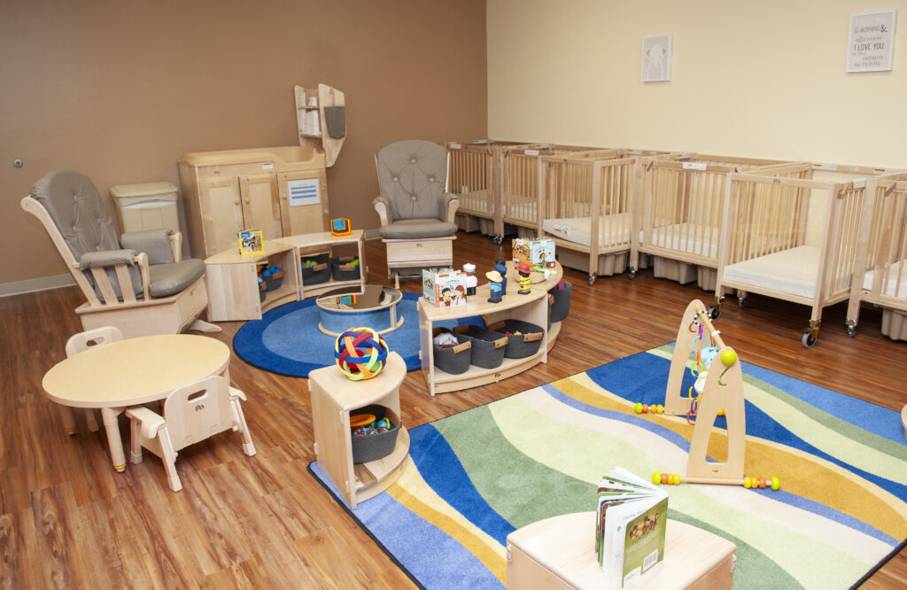 New Infant Room in Malcolm Cole Childcare Center