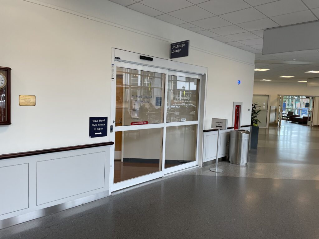 UVA Health University Medical Center Discharge Lounge Entrance